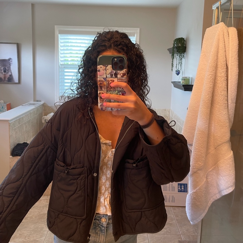 Zara black lightweight jacket